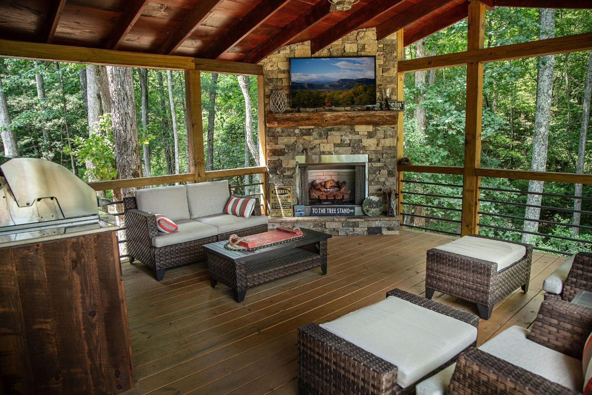 Adore The Smores Rustic Mountain Charm Outdoor Spaces And A Cozy Hot Tub Blue Ridge Ngoại thất bức ảnh